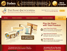 Tablet Screenshot of pianoencyclopedia.com